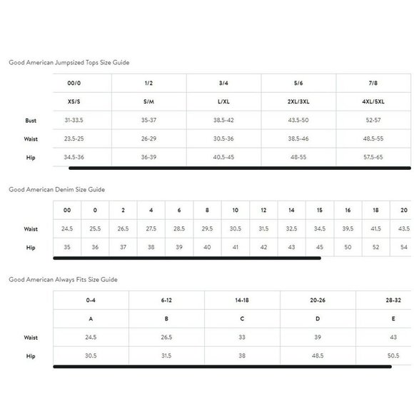 Good American Good Classic Raw Hem Medium Wash Women's 0/25 - Picture 14 of 14